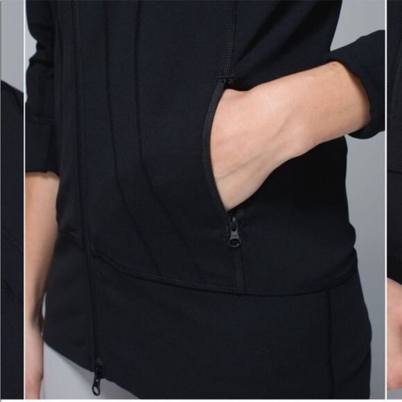 Lululemon In Stride Jacket Black size 8 - Picture 12 of 16